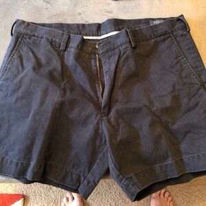 Men’s polo twill shorts